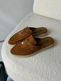 Loro Piana Babouche Charms Flat