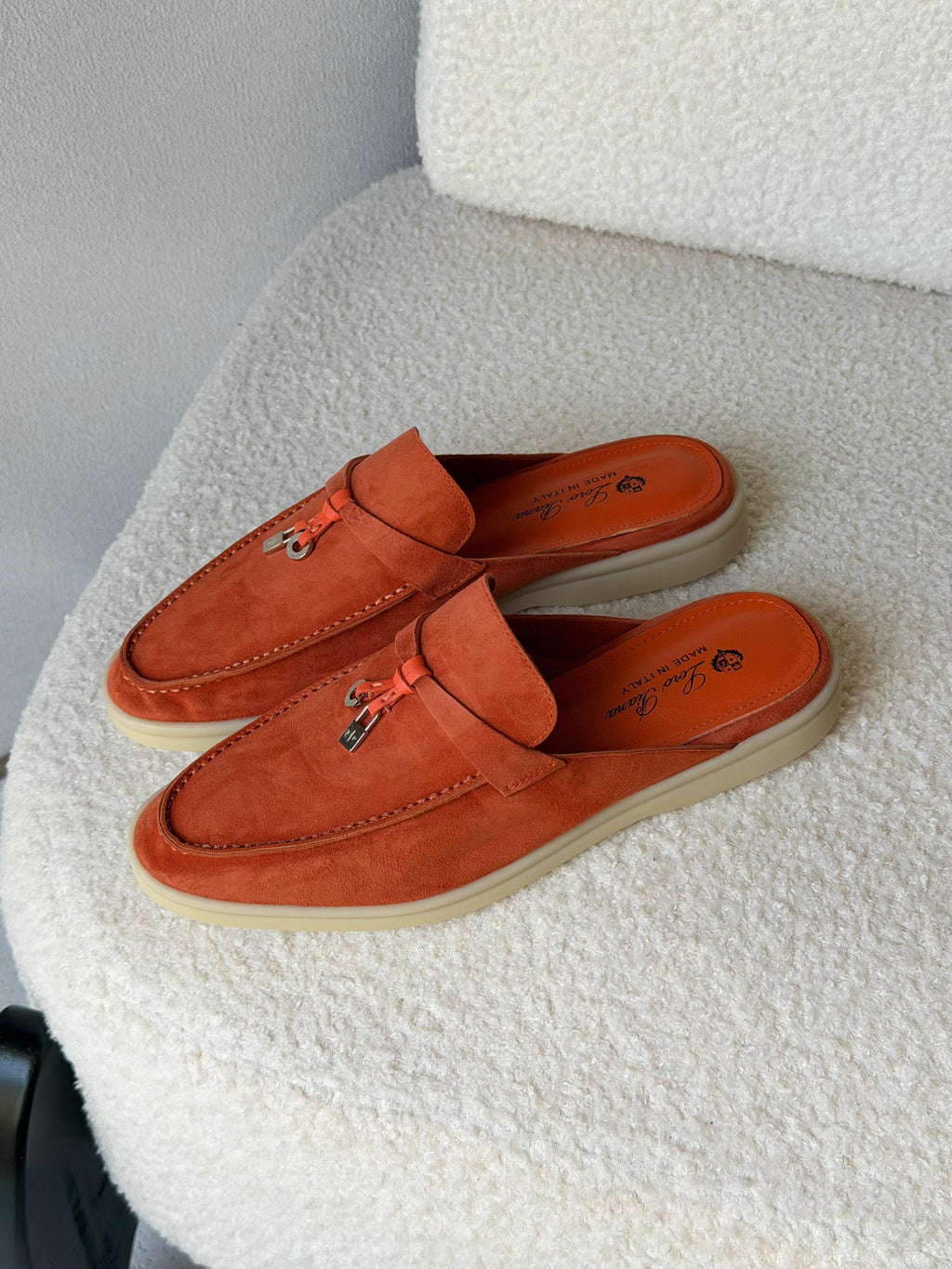 Loro Piana Babouche Charms Flat