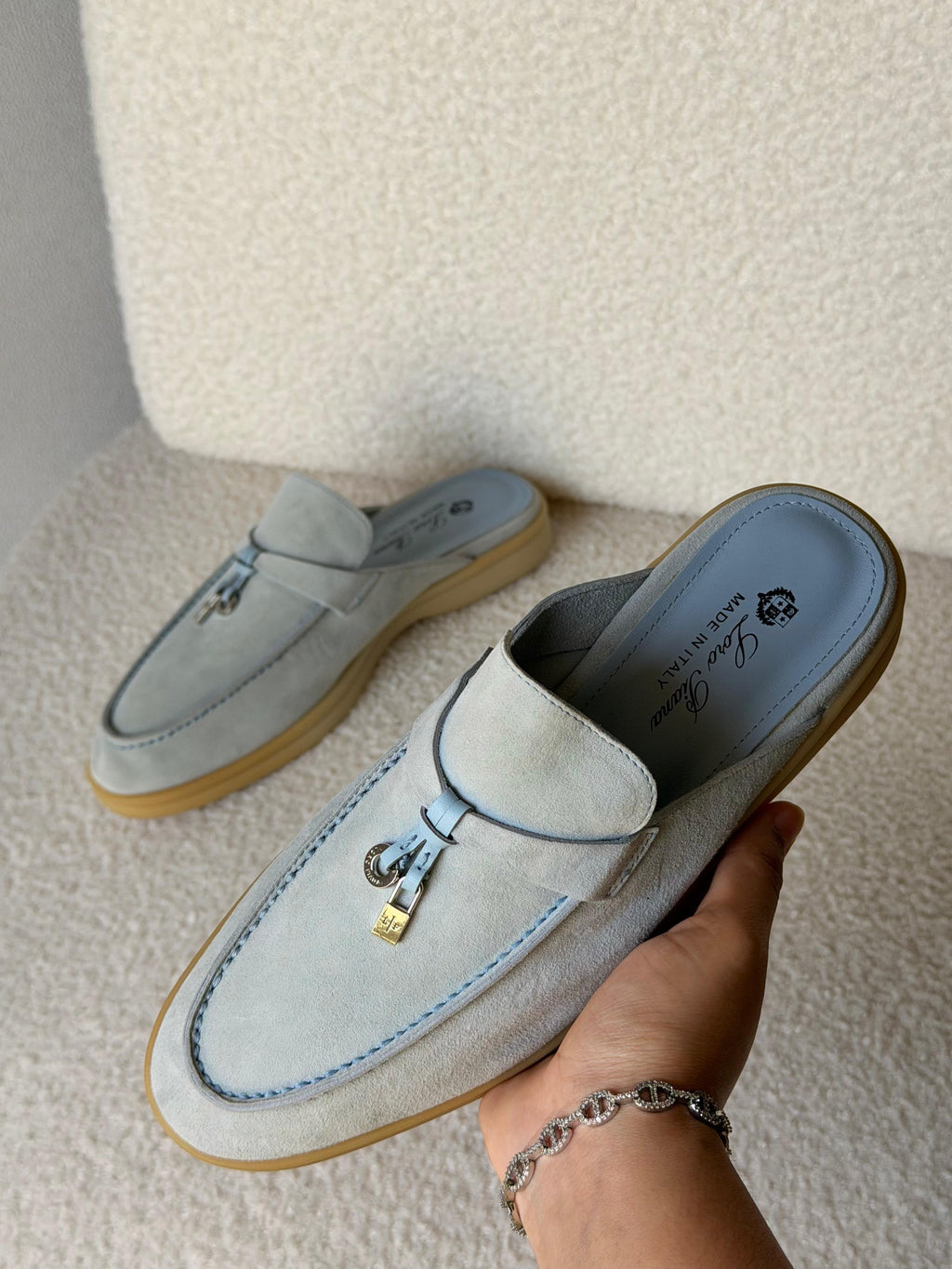 Loro Piana Babouche Charms Flat