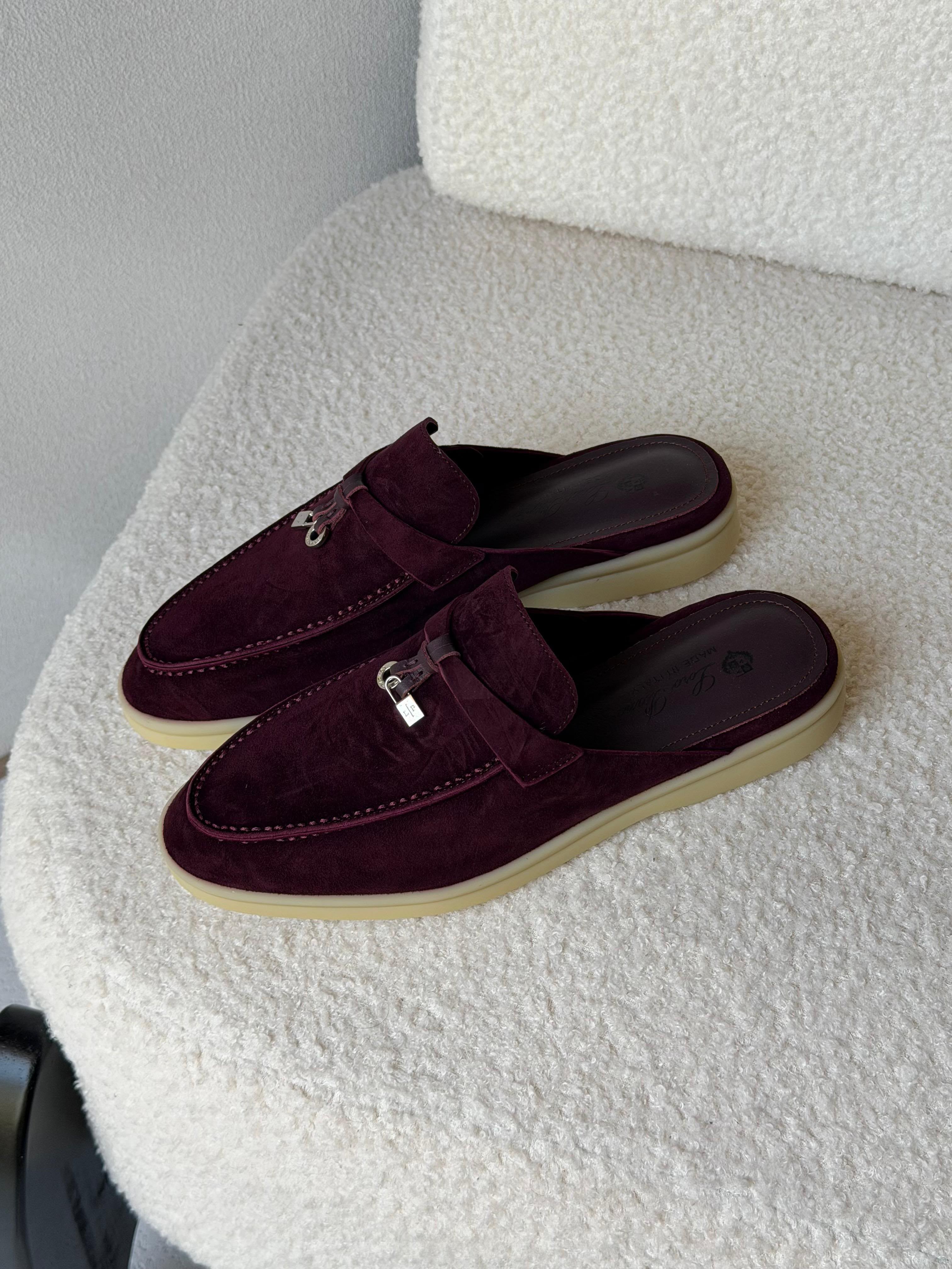 Loro Piana Babouche Charms Flat