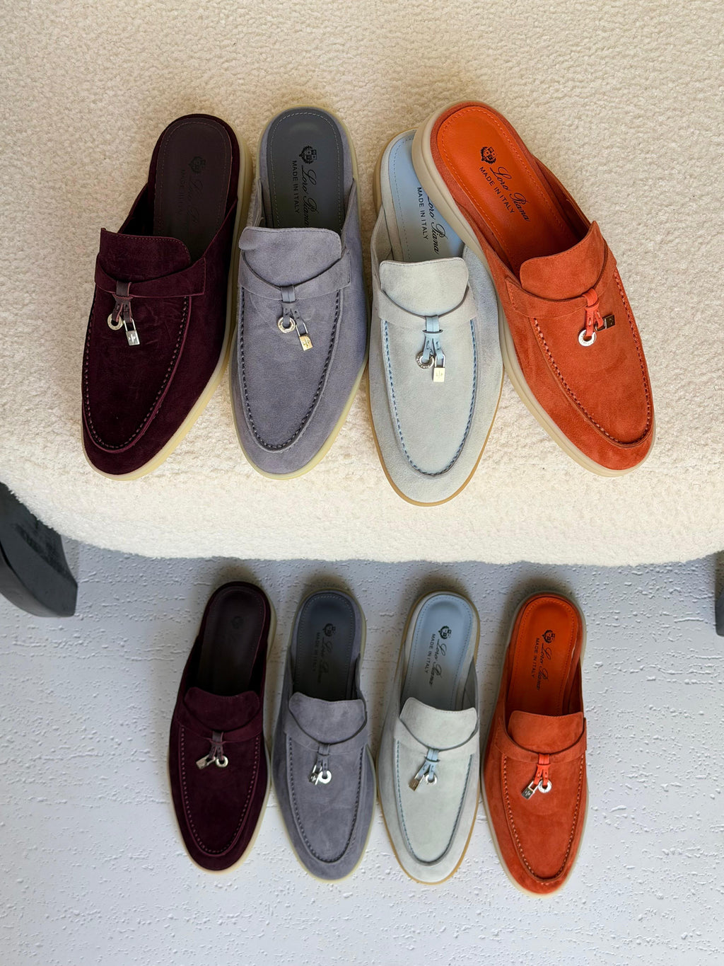 Loro Piana Babouche Charms Flat