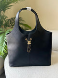 Chanel Maxi Hobo Bag — Black Calfskin, 25S 2025