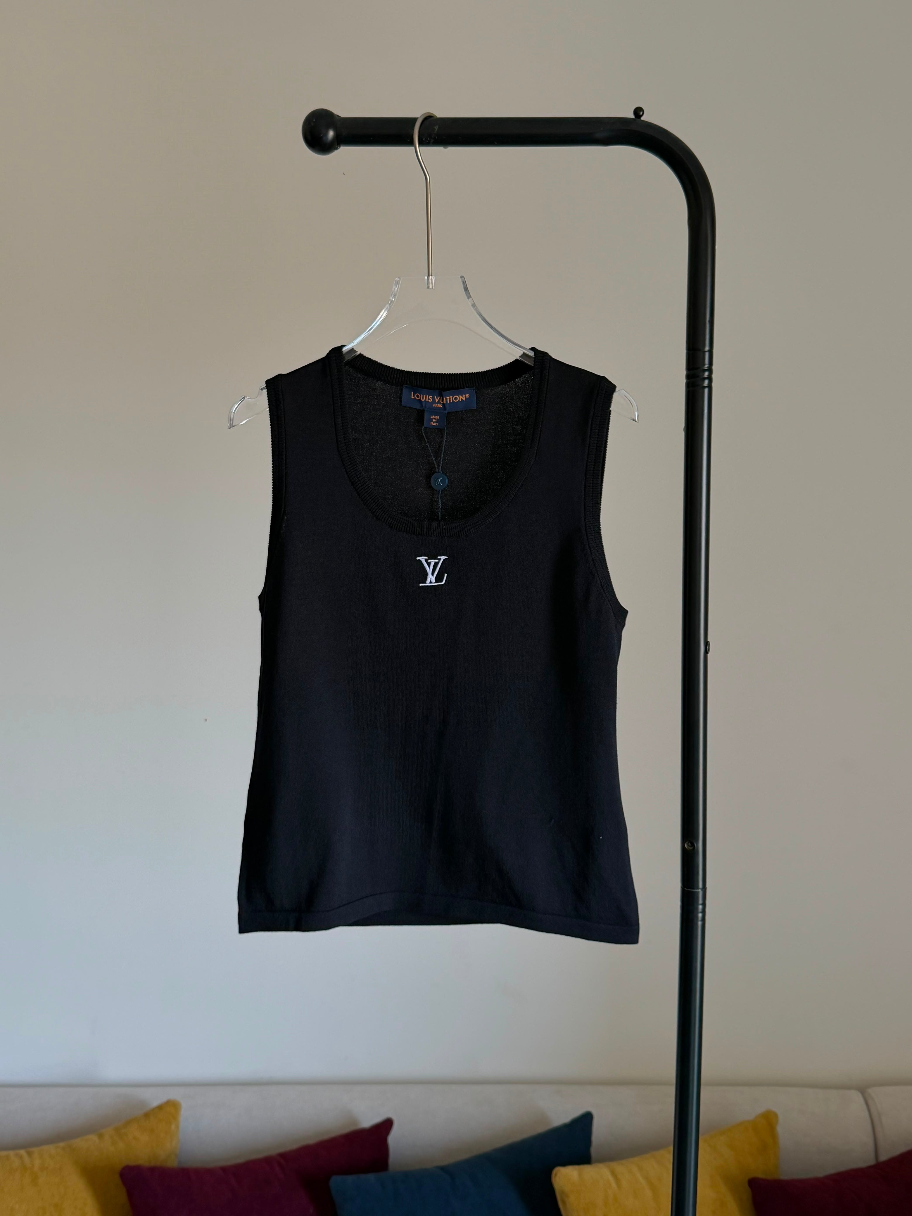 Louis Vuitton Ribbed Tank Top