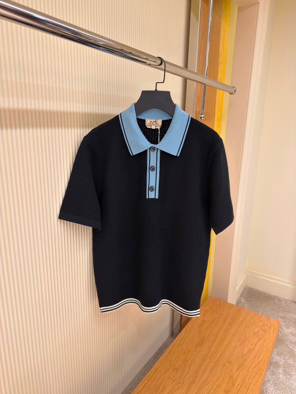 Hermes Ajoures colores polo shirt