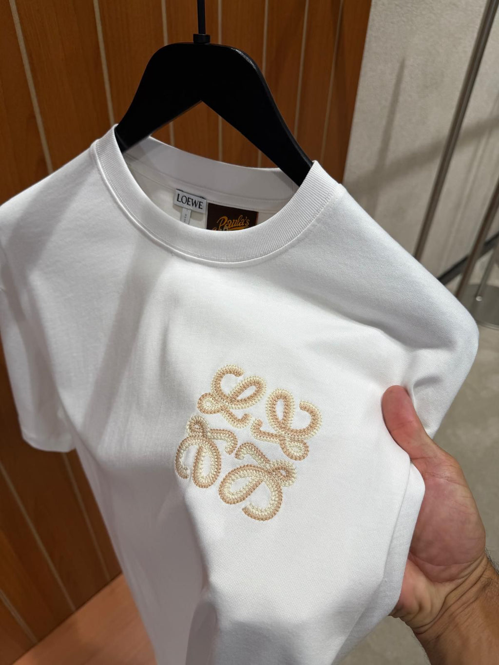 LOEWE x Paula's Ibiza anagram-embroidered T-shirt