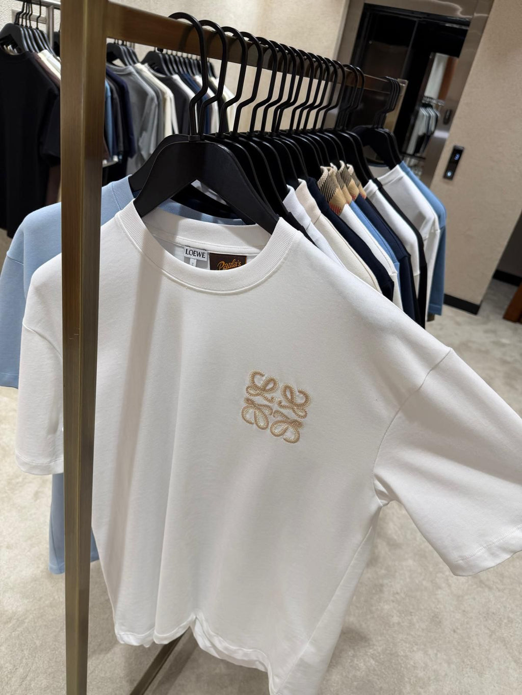 LOEWE x Paula's Ibiza anagram-embroidered T-shirt