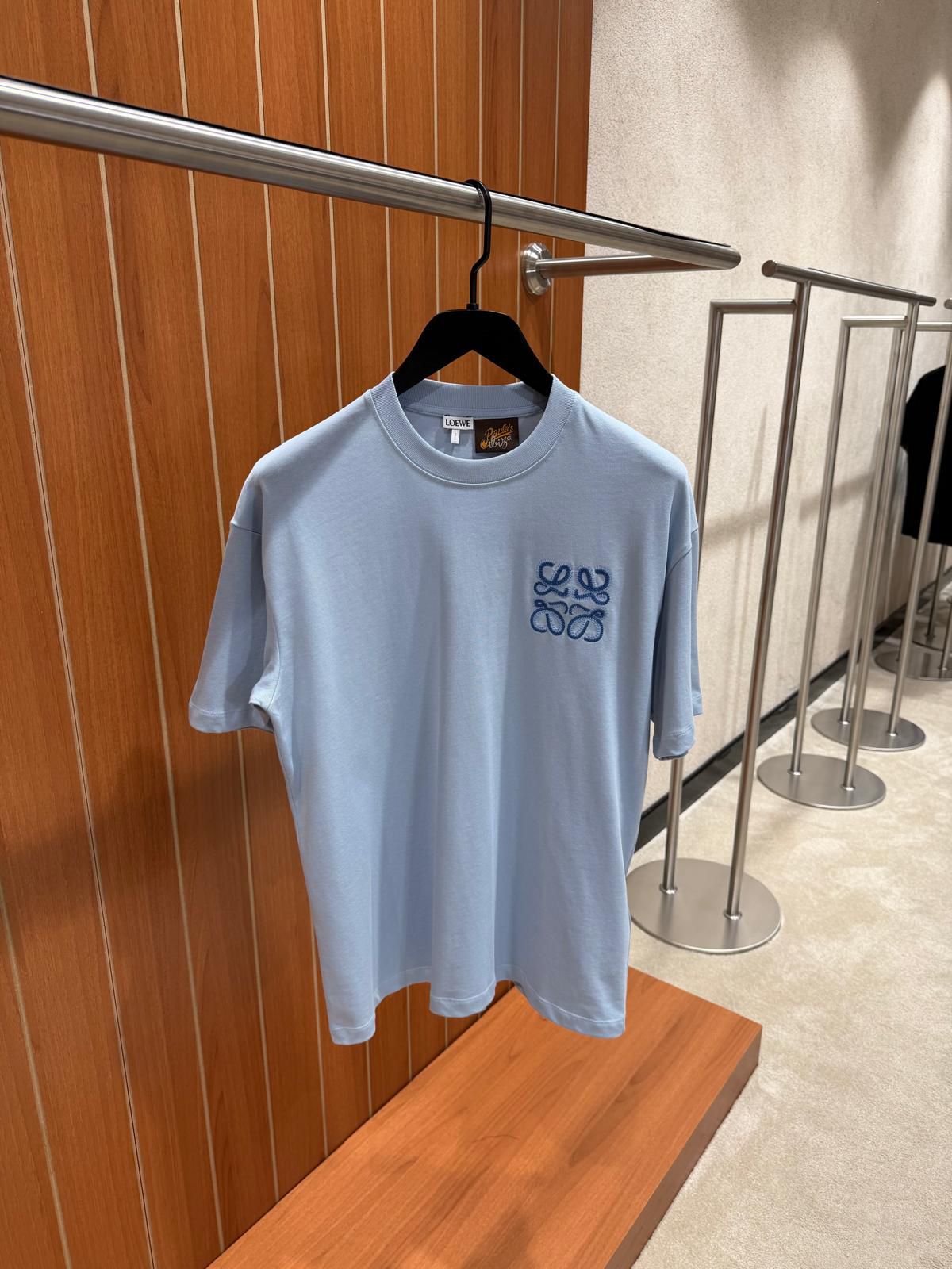 LOEWE x Paula's Ibiza anagram-embroidered T-shirt