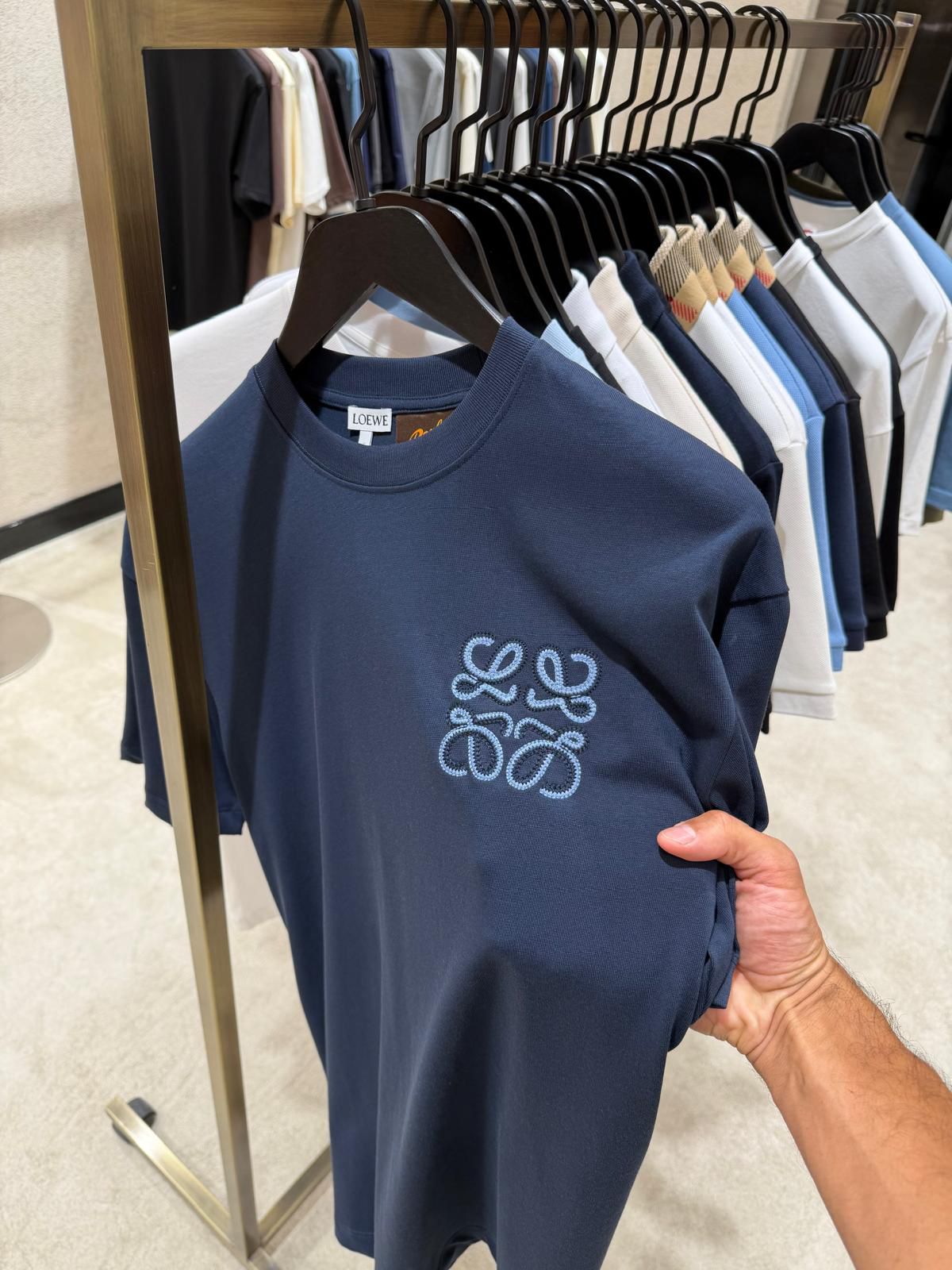 LOEWE x Paula's Ibiza anagram-embroidered T-shirt