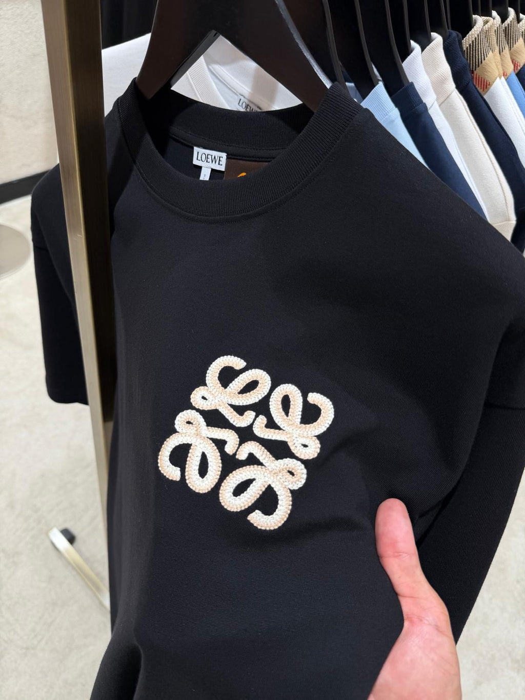 LOEWE x Paula's Ibiza anagram-embroidered T-shirt