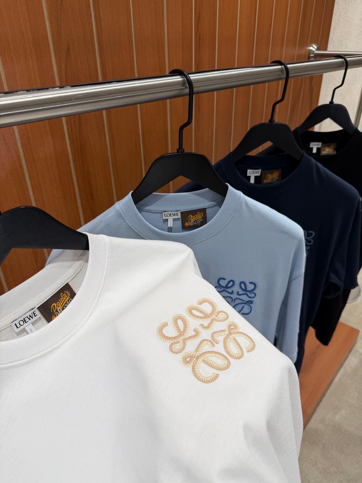 LOEWE x Paula's Ibiza anagram-embroidered T-shirt
