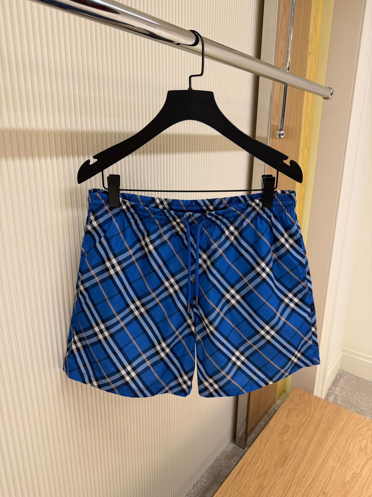 Burberry check-pattern Swim Shorts