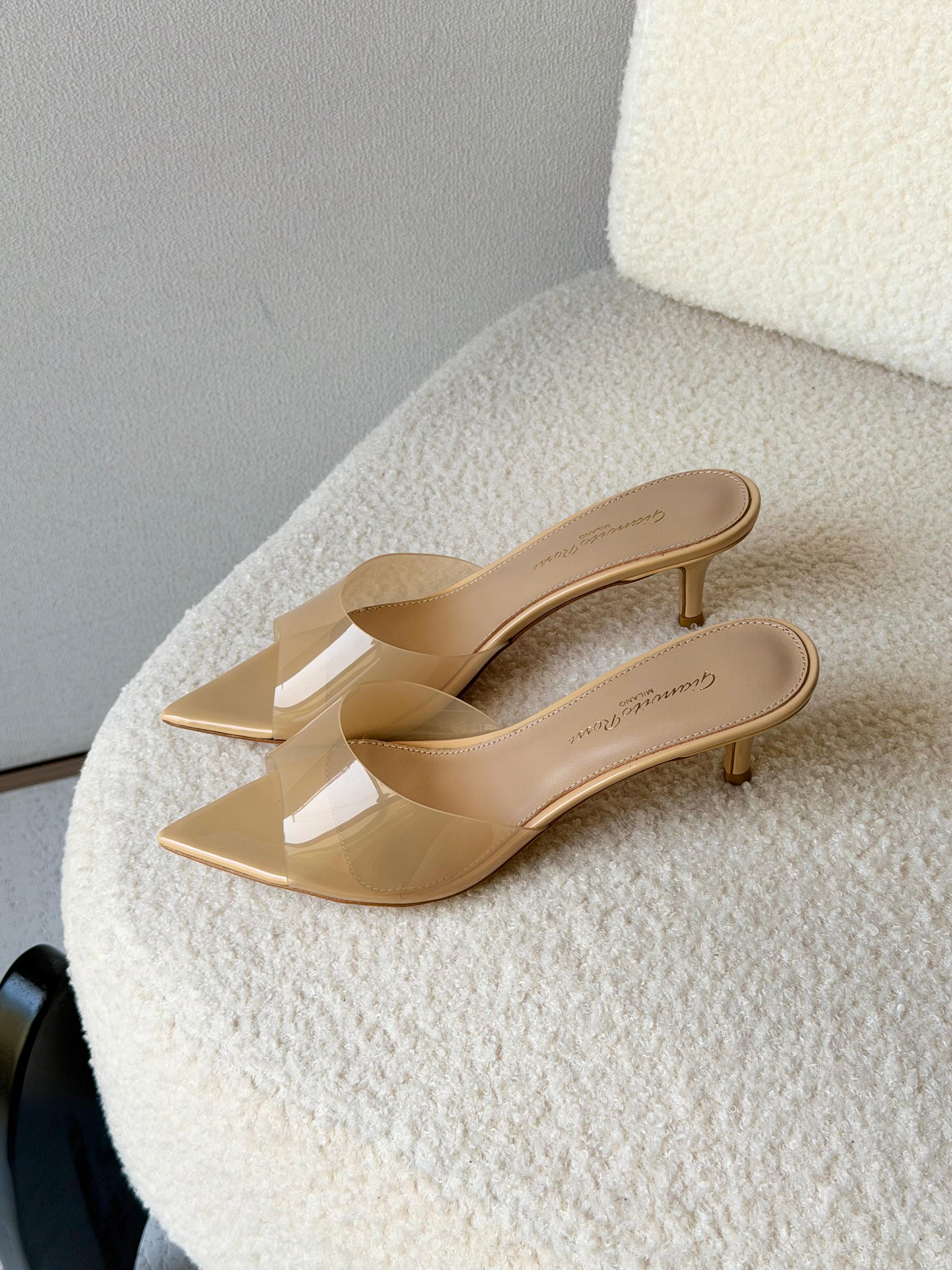 Gianvito Rossi Ellle 55 Mules