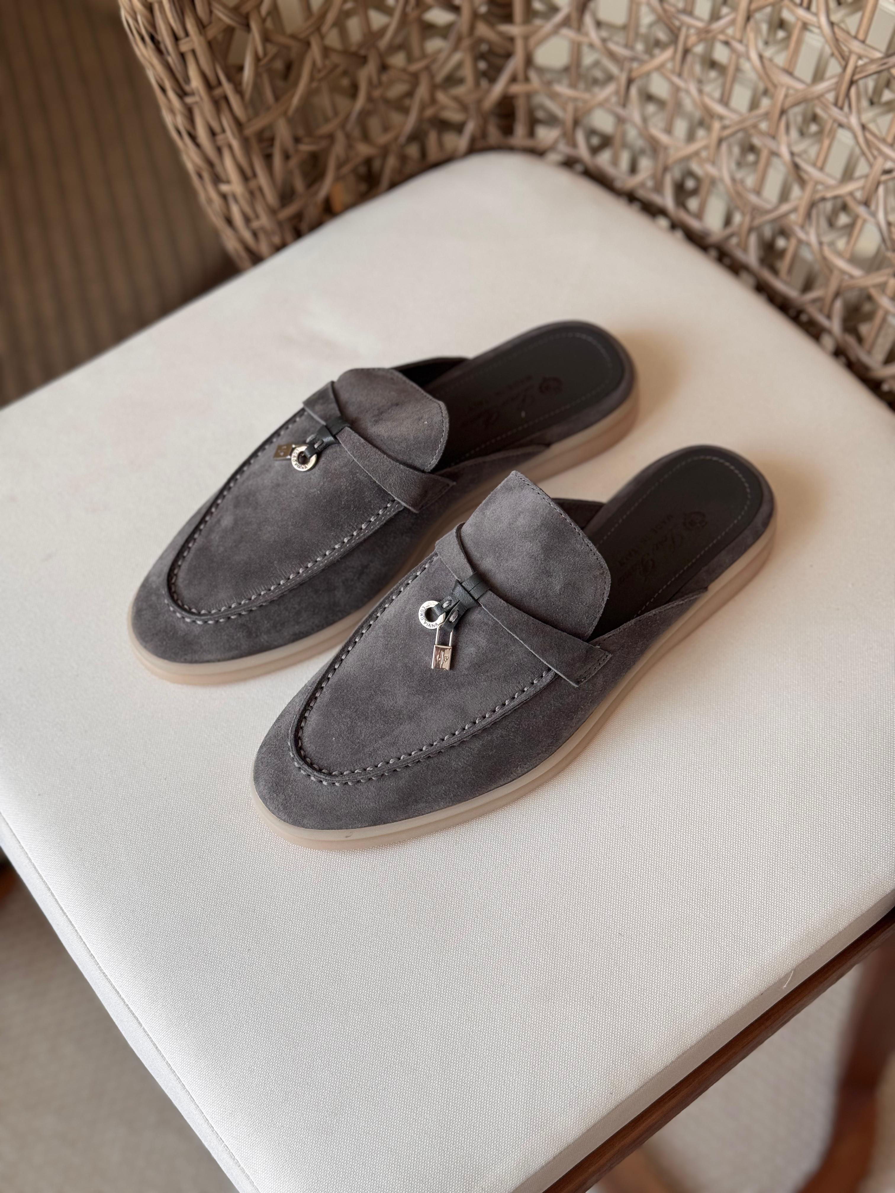 LORO PIANA Babouche Charms Walk Loafers
