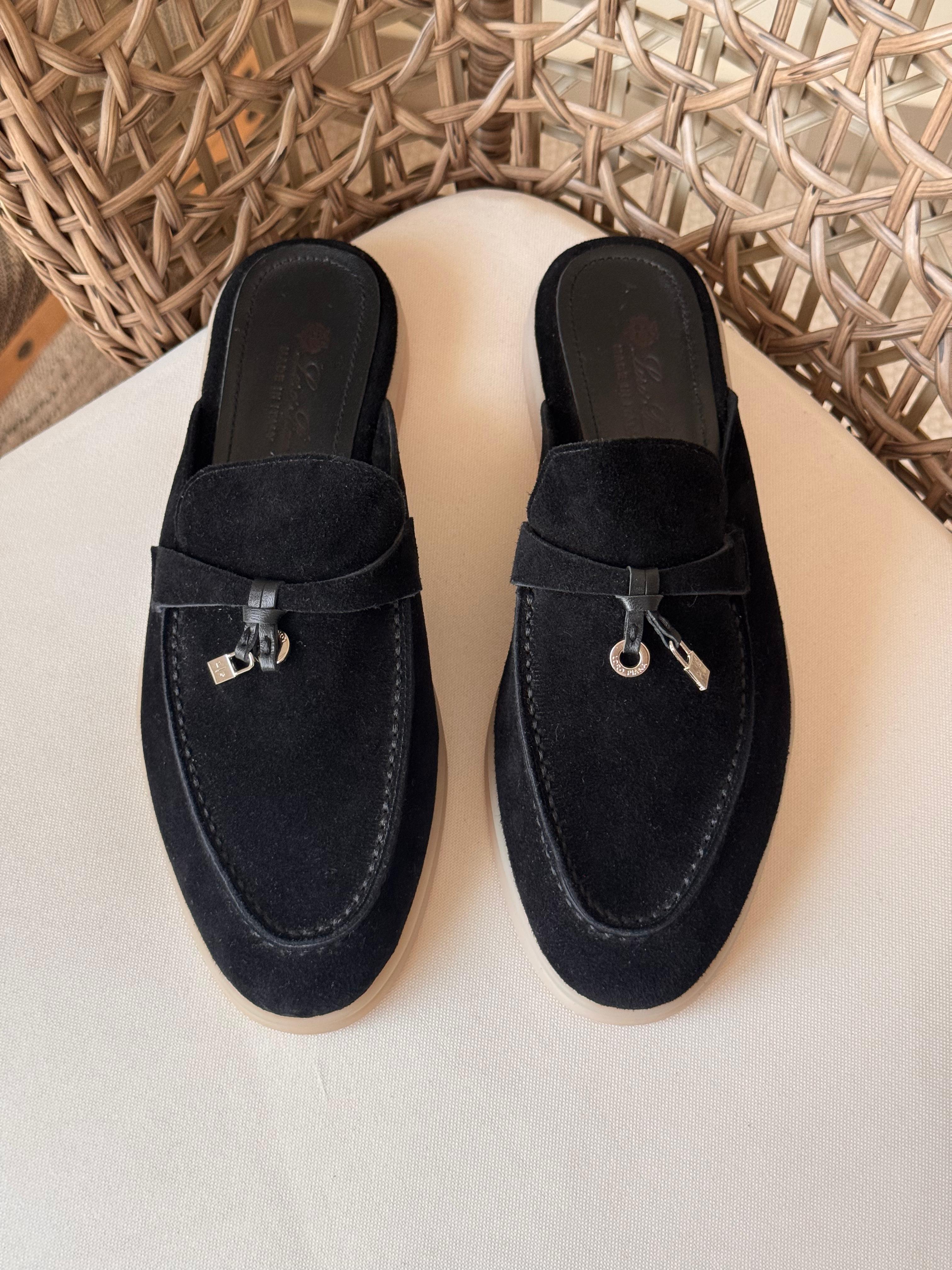 LORO PIANA Babouche Charms Walk Loafers