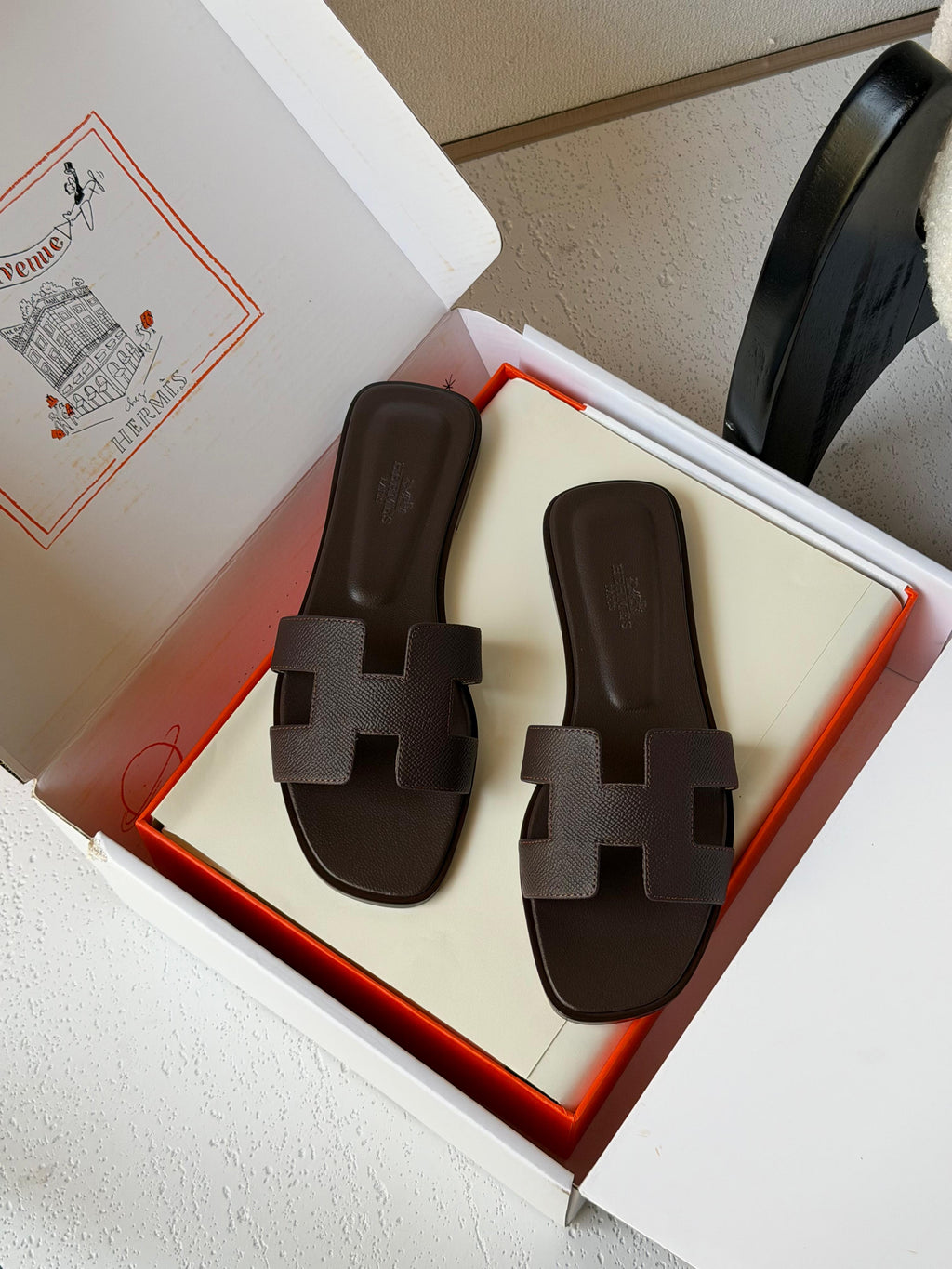 Hermes Oran Sandals