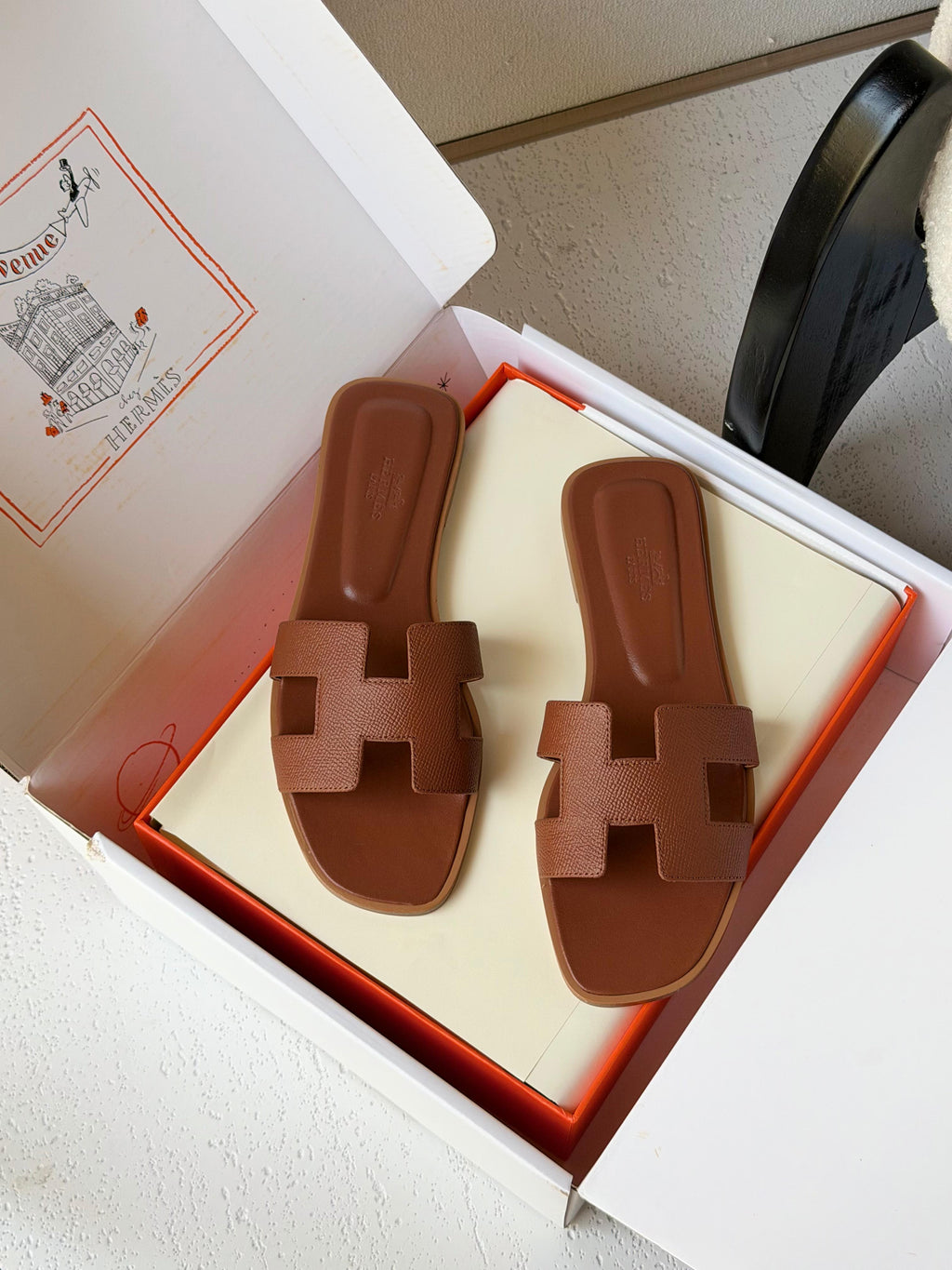Hermes Oran Sandals