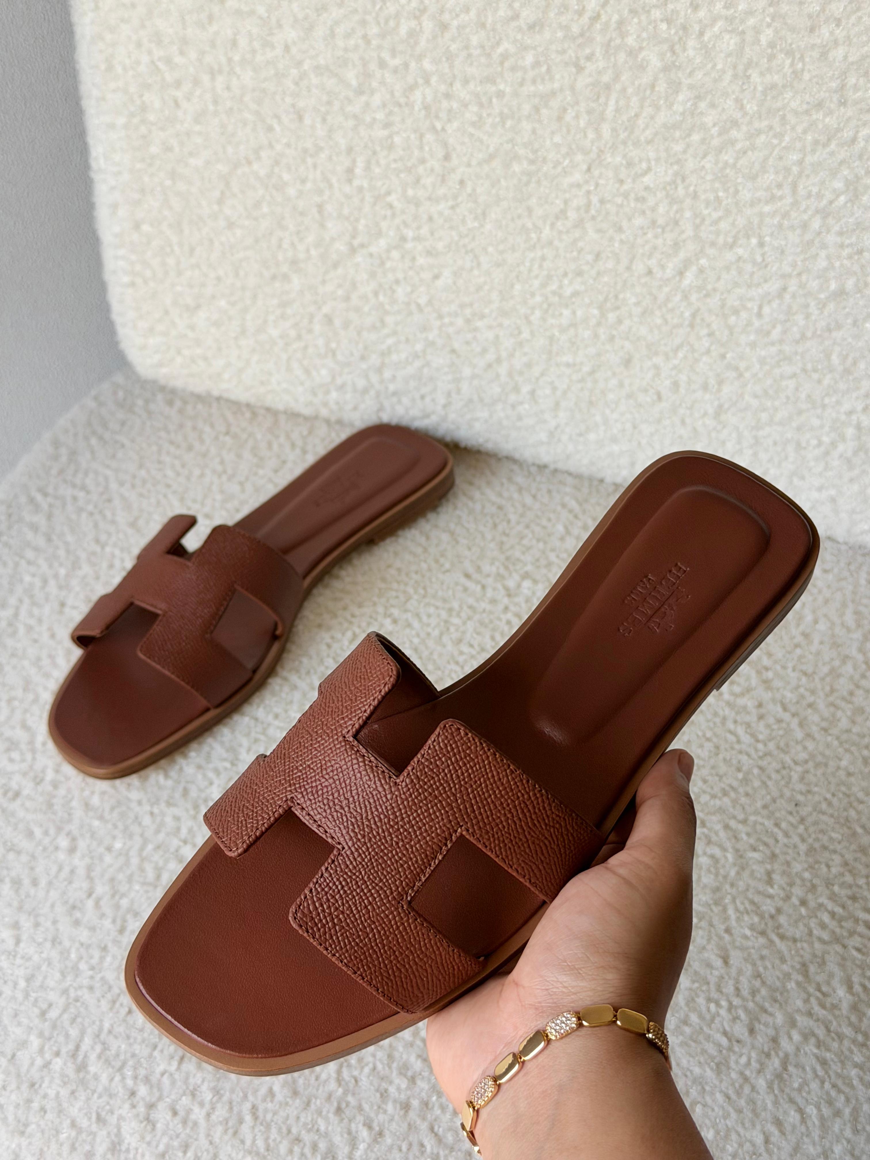 Hermes Oran Sandals