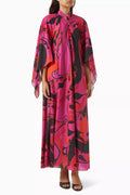 PUCCI Orchidee-print Cotton Kaftan