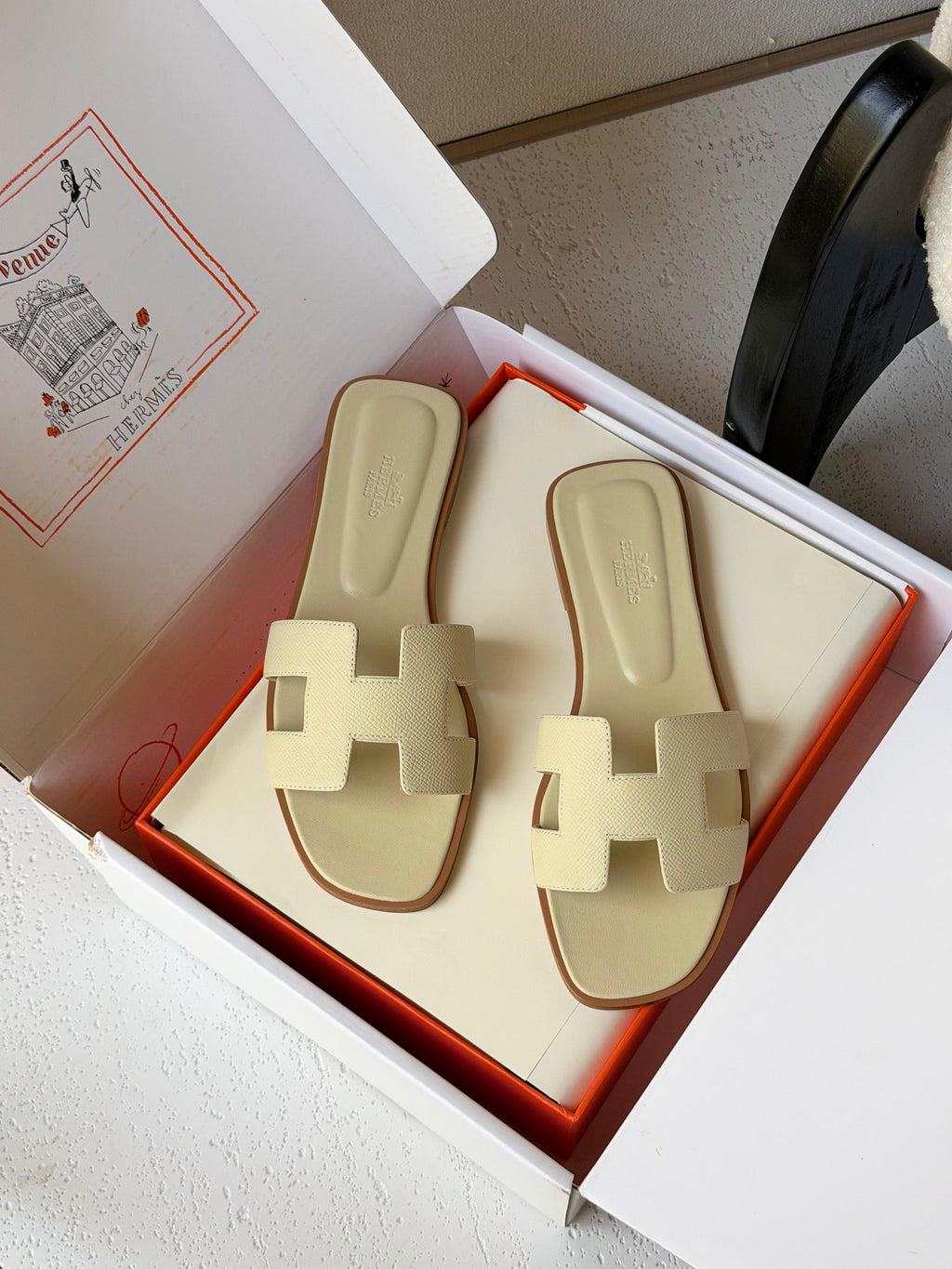 Hermes Oran Sandals