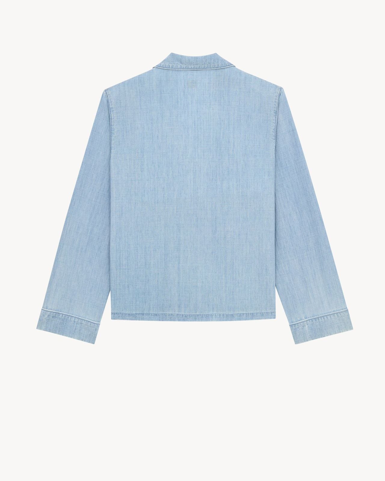 Saint Laurent Cassandre Denim Shirt