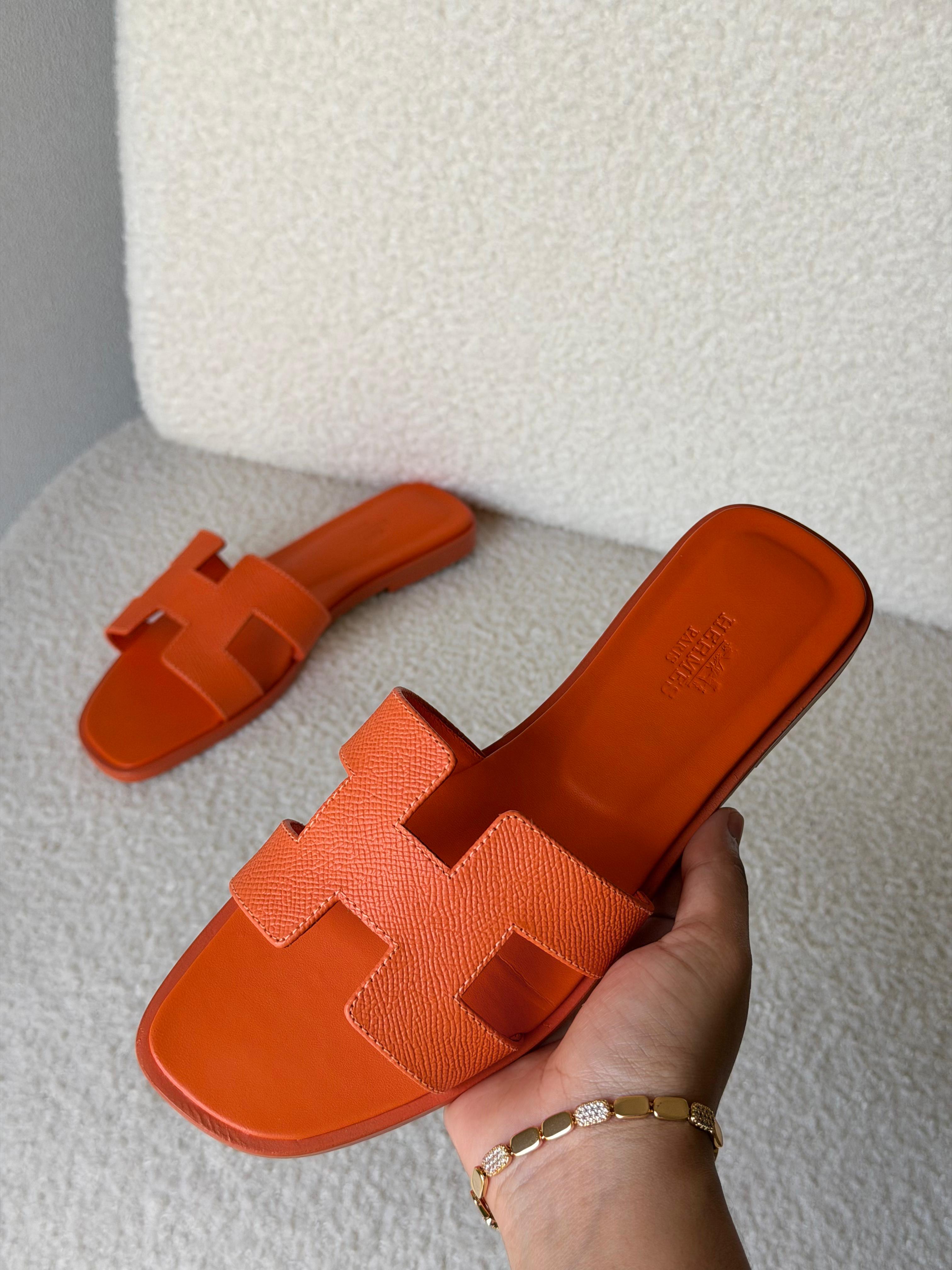 Hermes Oran Sandals