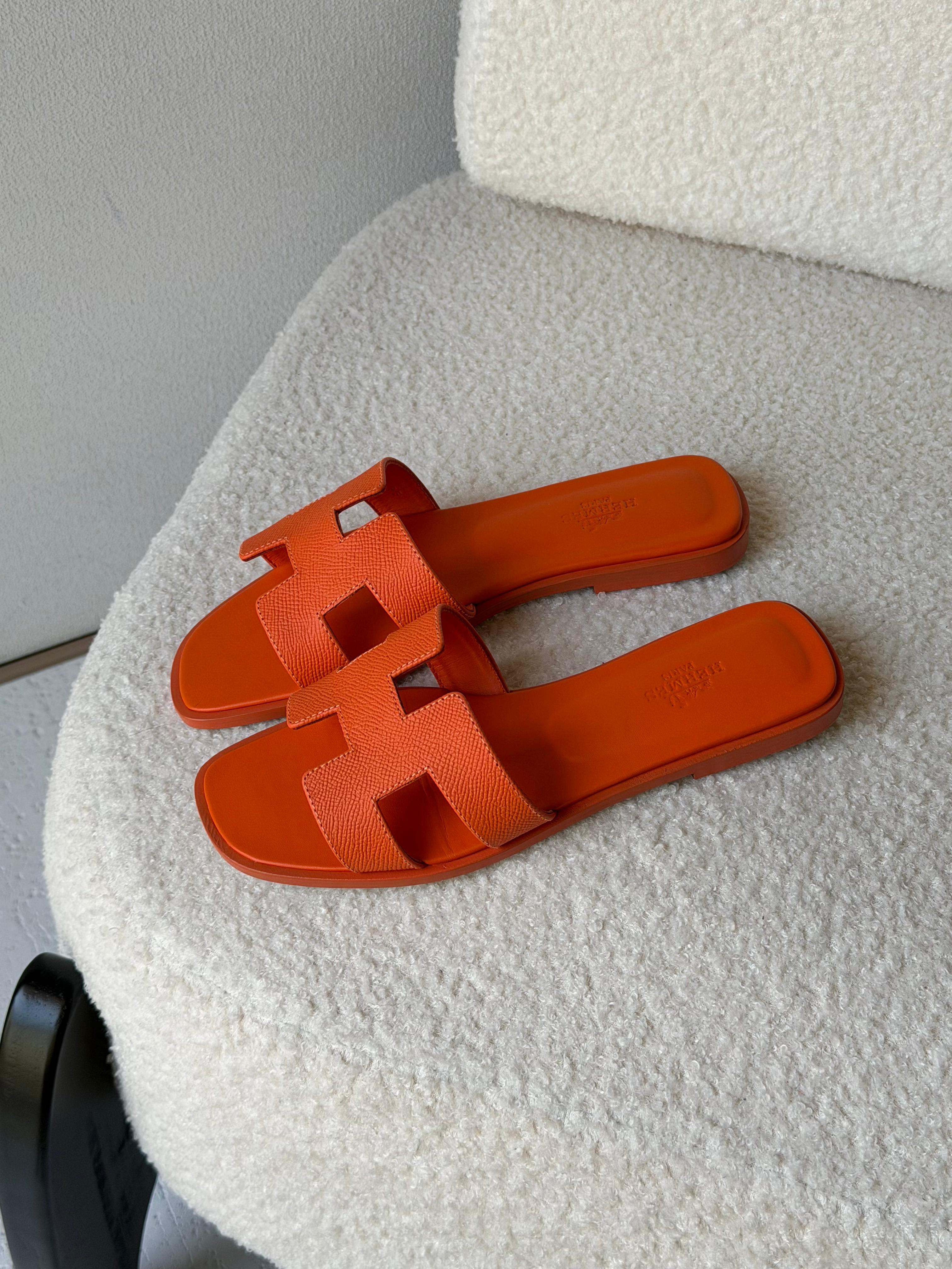 Hermes Oran Sandals