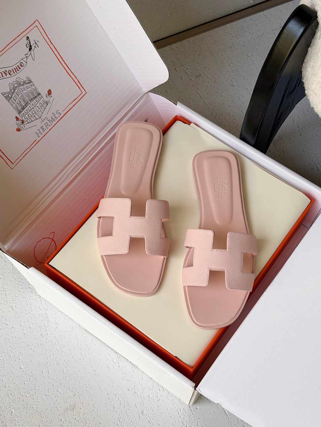 Hermes Oran Sandals