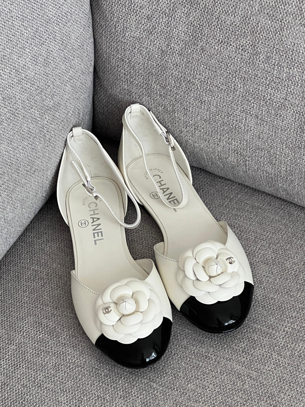 Chanel CC flats