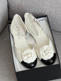 Chanel CC flats