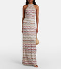 Missoni zigzag-knit Halterneck Dress