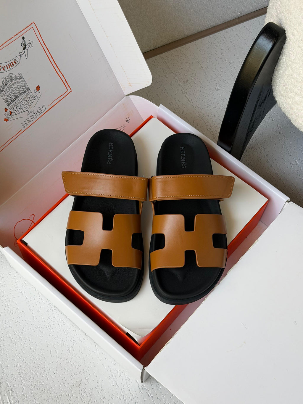 Hermes Chypre Sandals