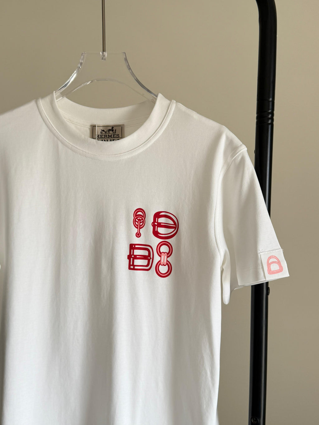 Hermes Maxi printed t-shirt