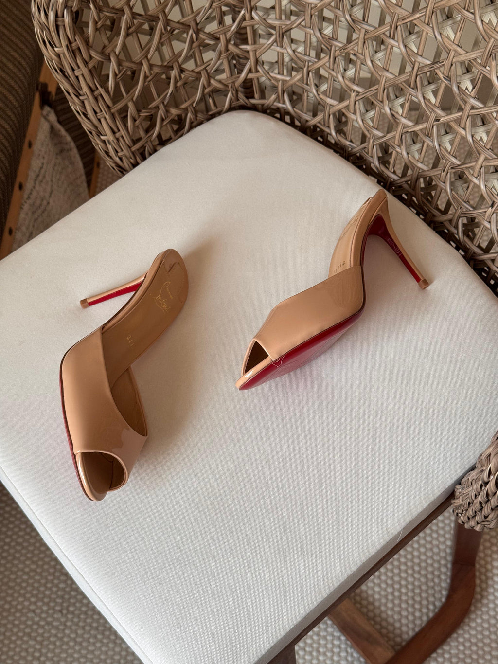 Christian Louboutin Patent Me Dolly 100 Sandals