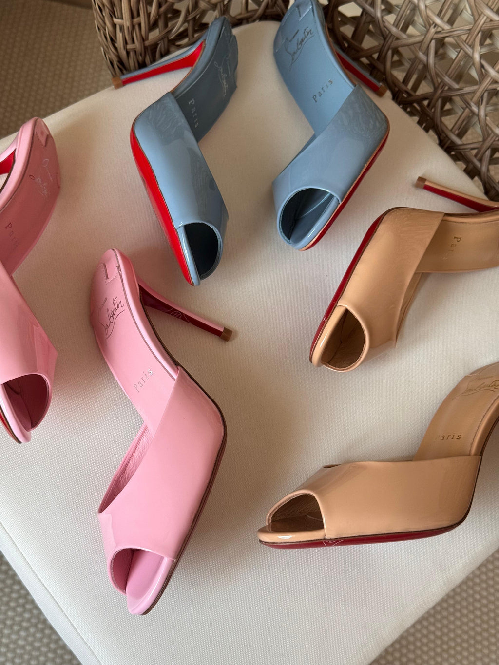Christian Louboutin Patent Me Dolly 100 Sandals