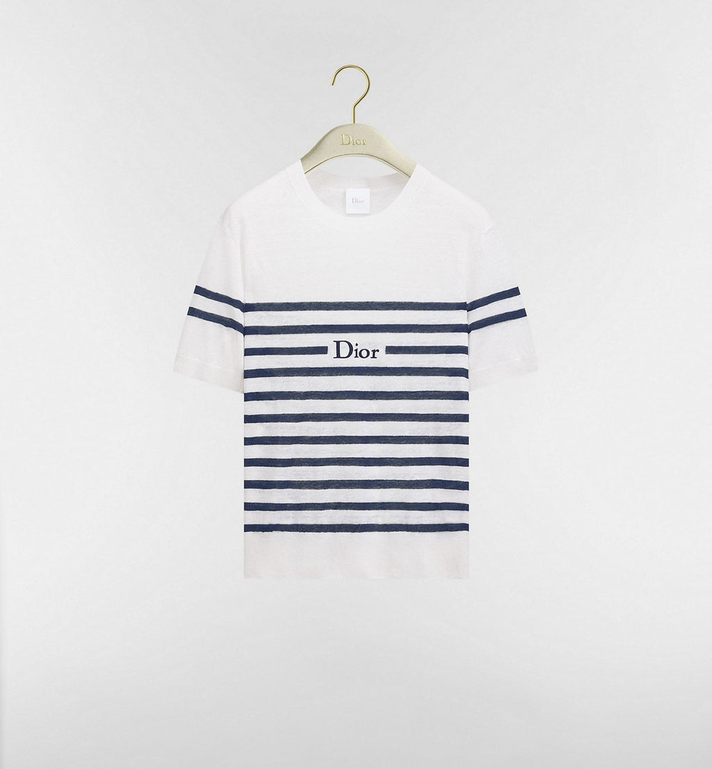 Dior Dioriviera Cropped Short Sleeved Sweater