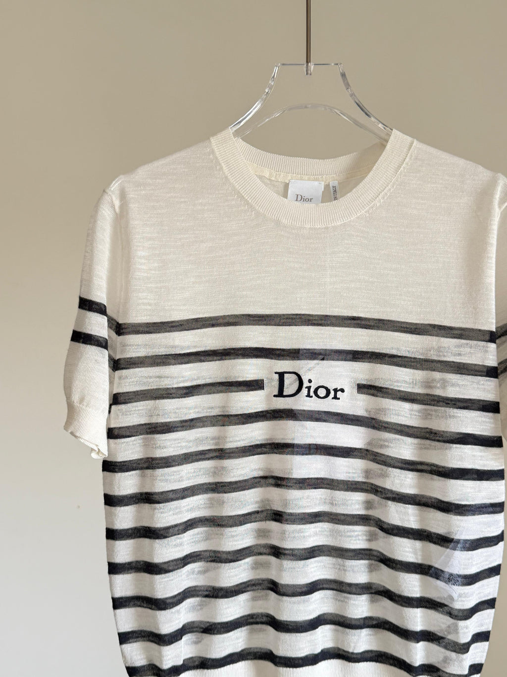 Dior Dioriviera Cropped Short Sleeved Sweater