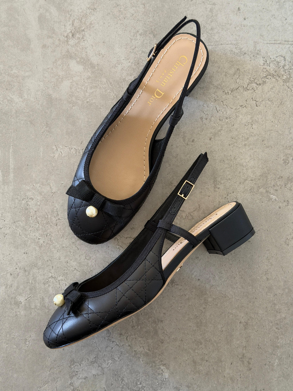 Dior Ballet Slingback Pump