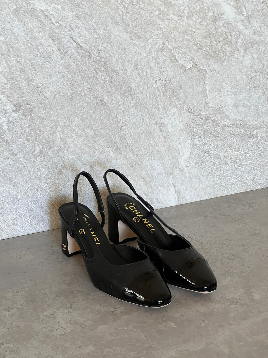 Chanel Slingback Sandals