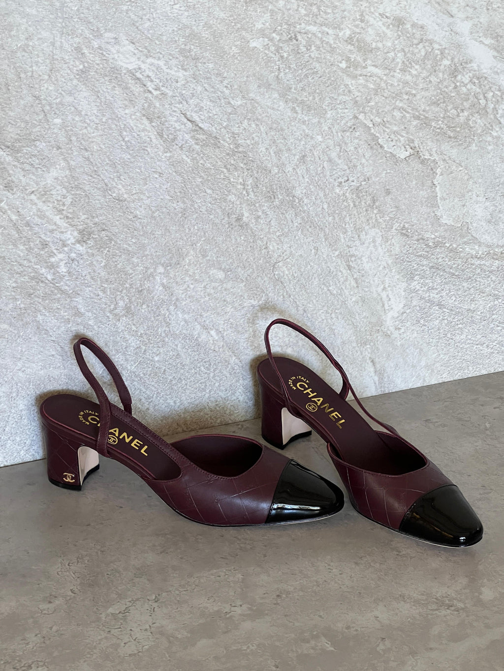 Chanel Slingback Sandals