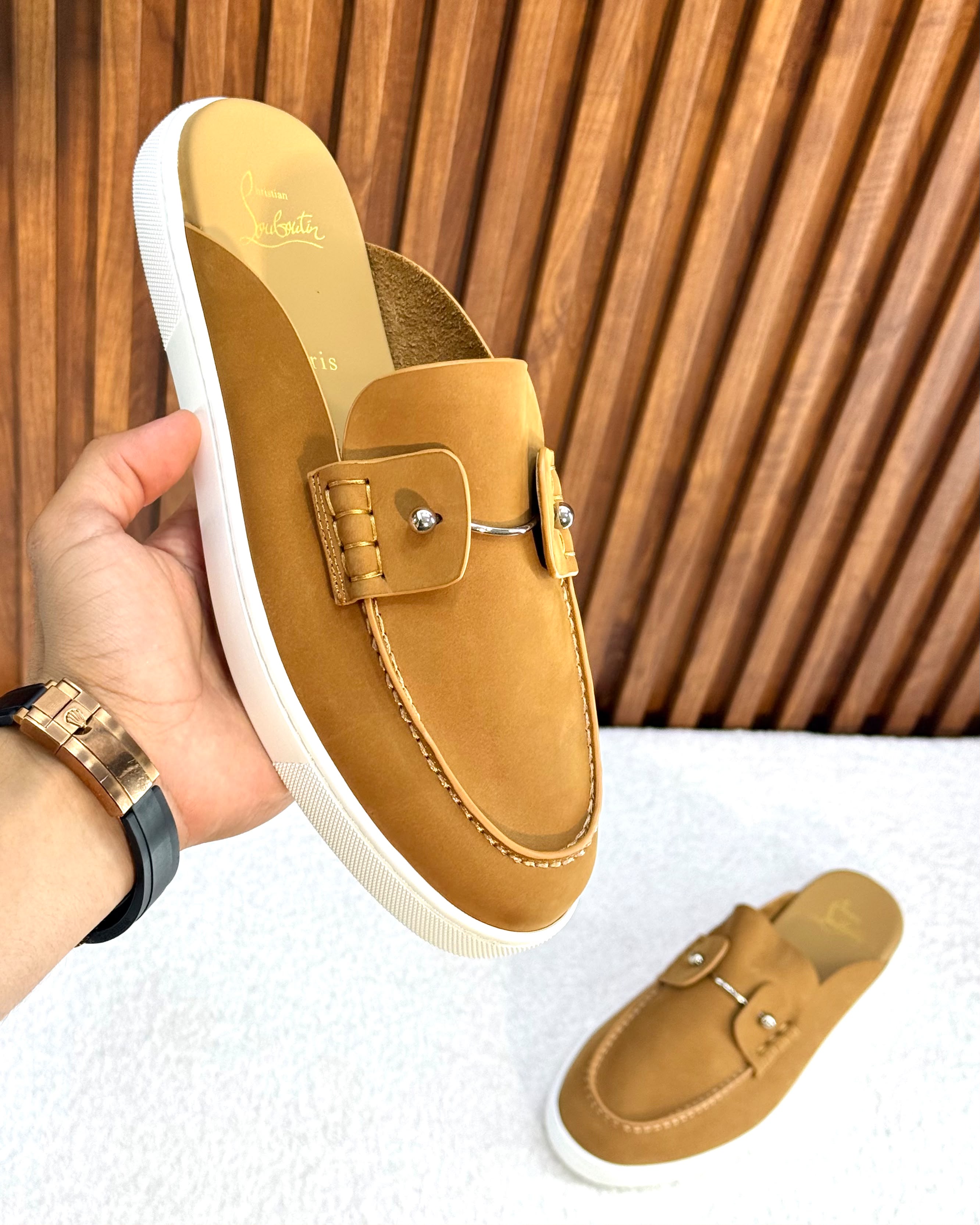 Christian Louboutin Chanme Boat Shoes