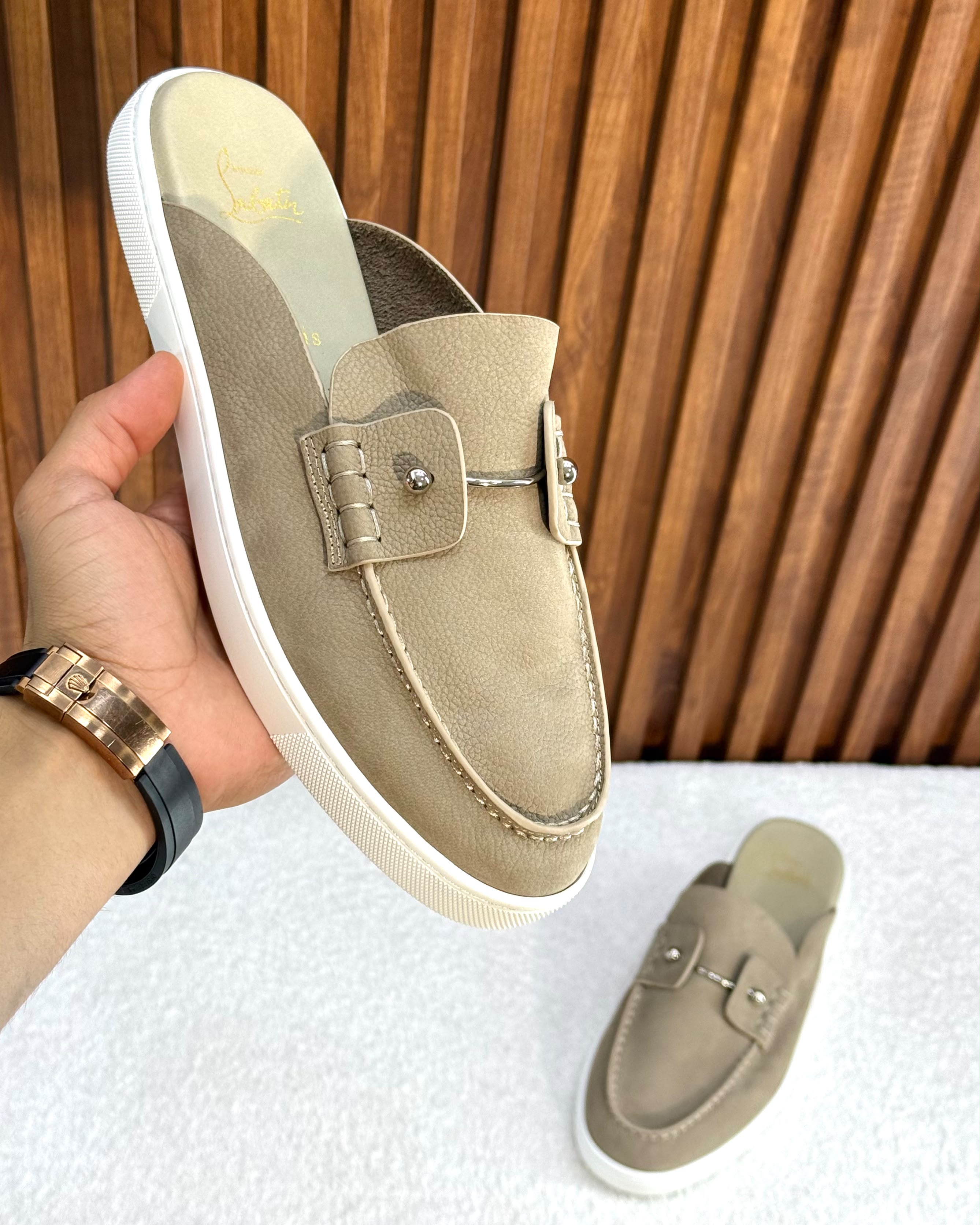 Christian Louboutin Chanme Boat Shoes