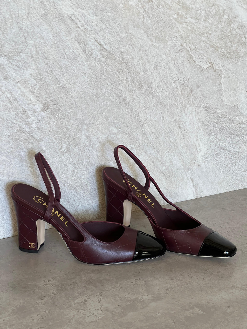 Chanel Slingback Heels