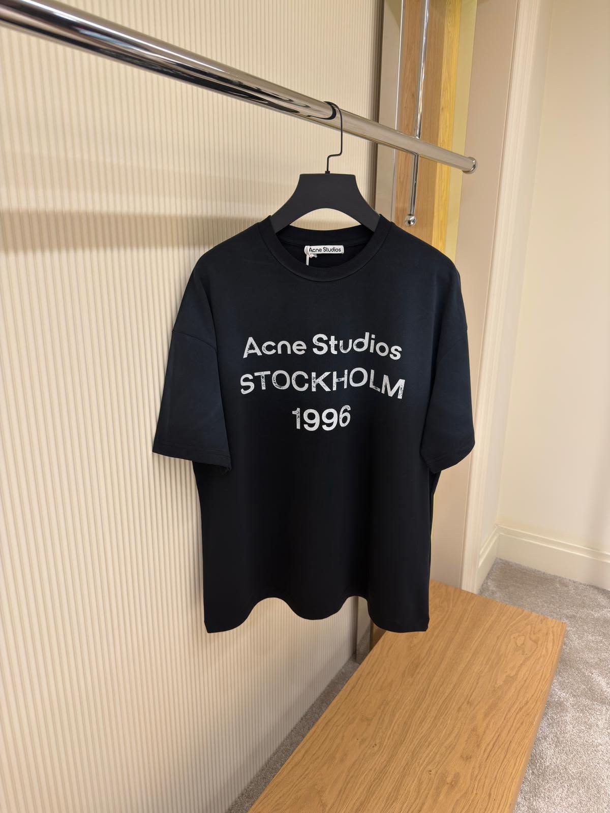 Acne Studios Sprayed Logo T-shirt