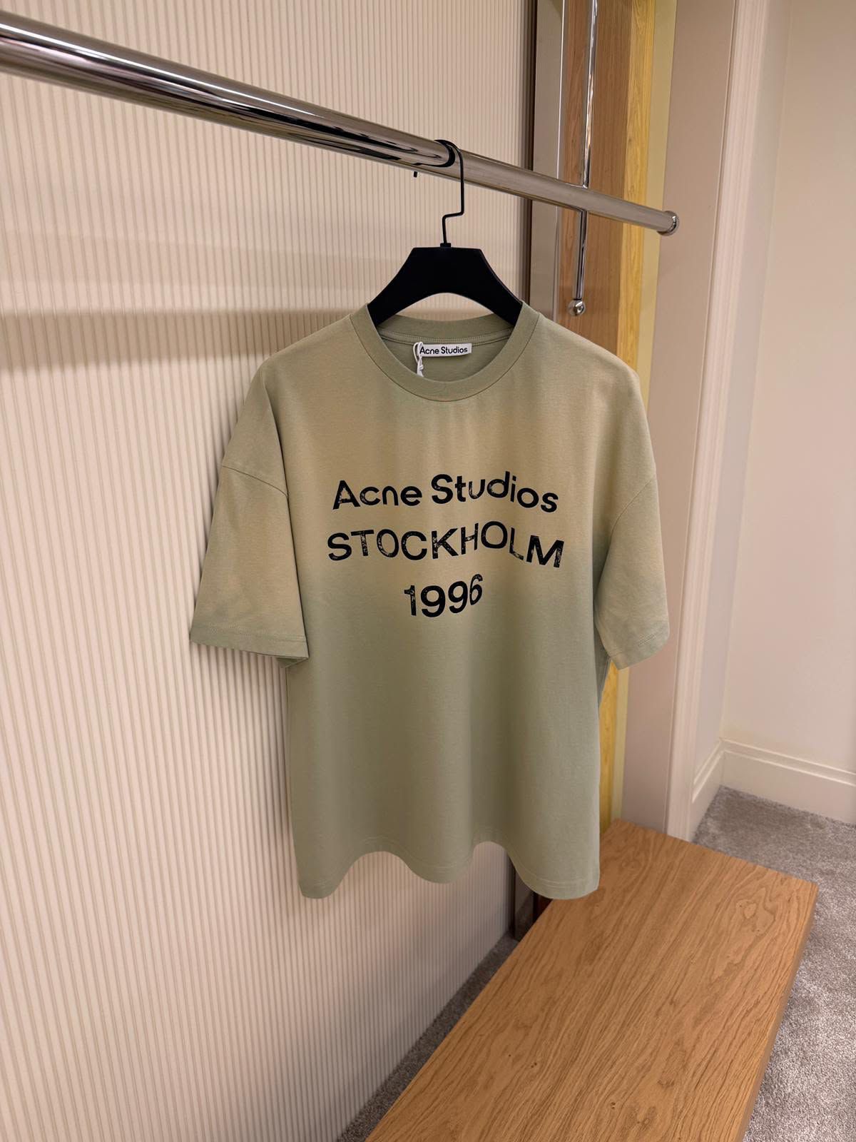 Acne Studios Sprayed Logo T-shirt
