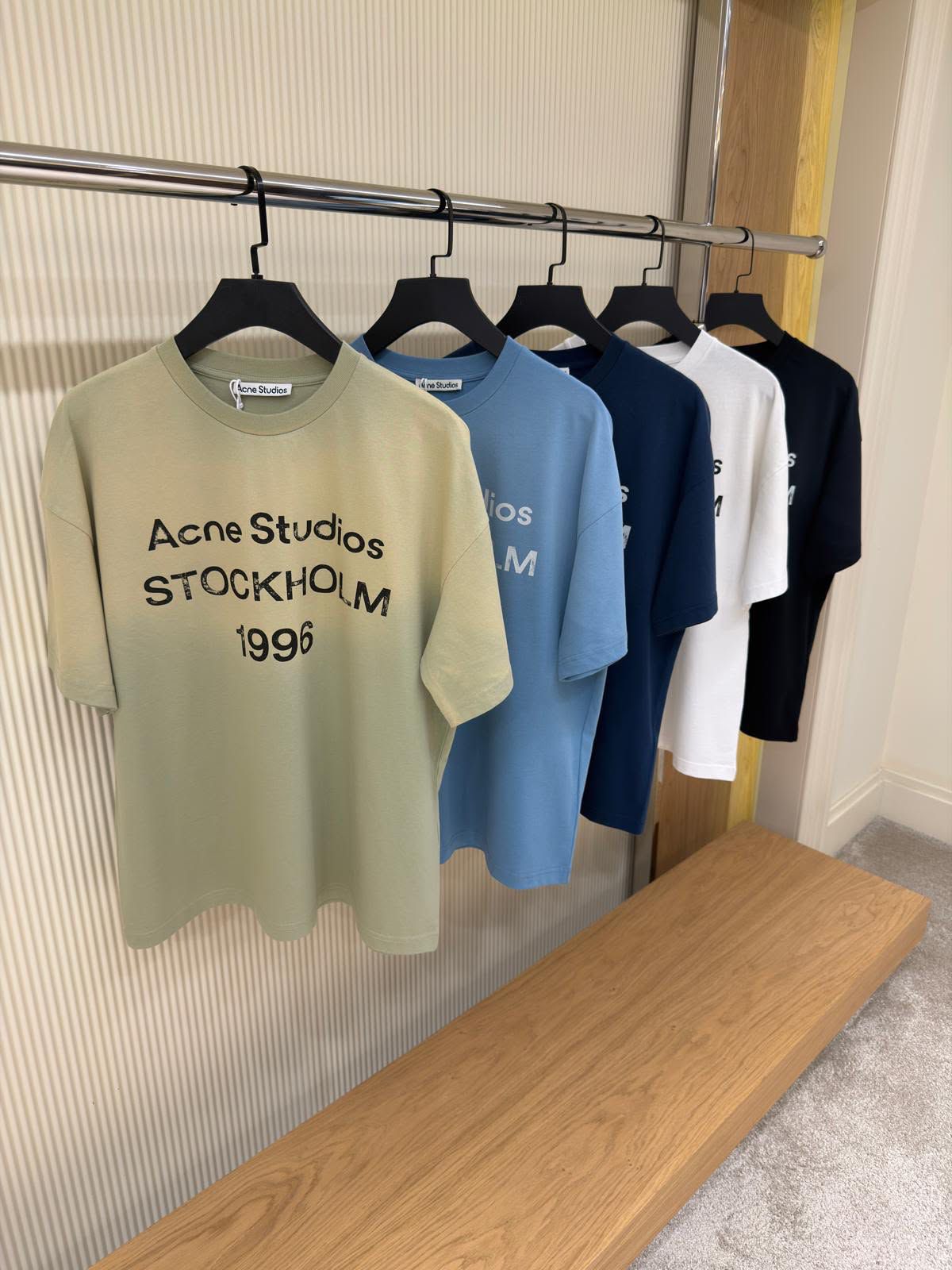 Acne Studios Sprayed Logo T-shirt