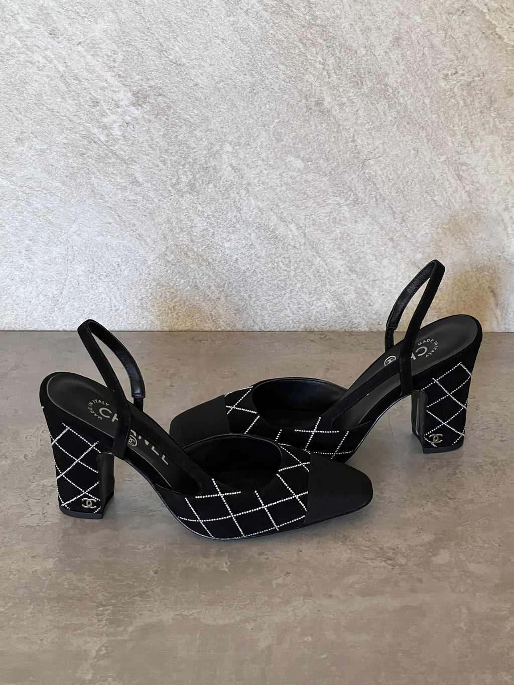 Chanel Slingback Heels