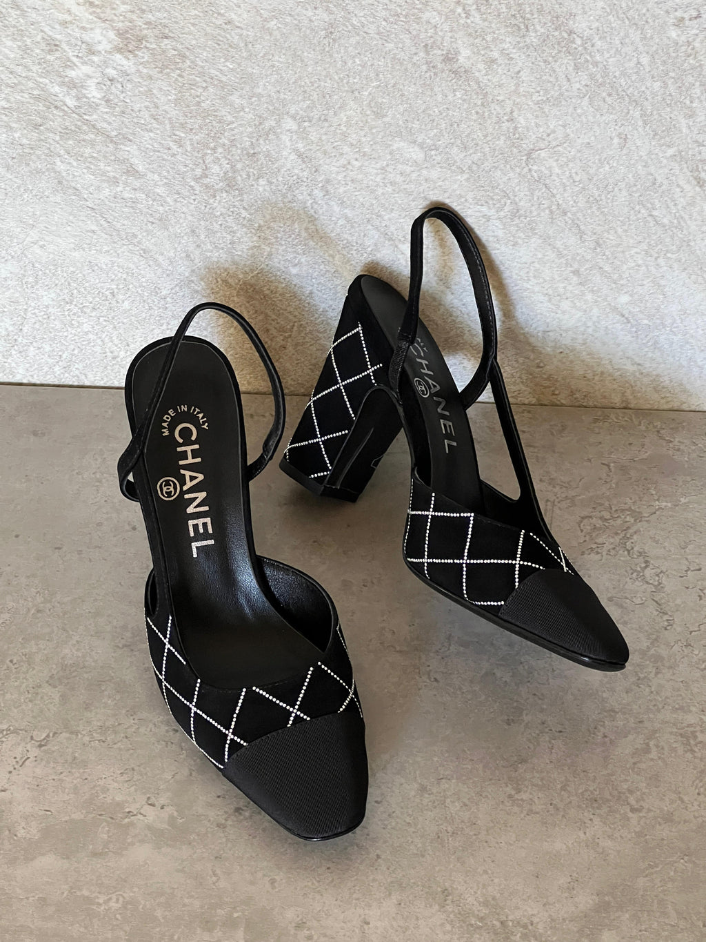 Chanel Slingback Heels