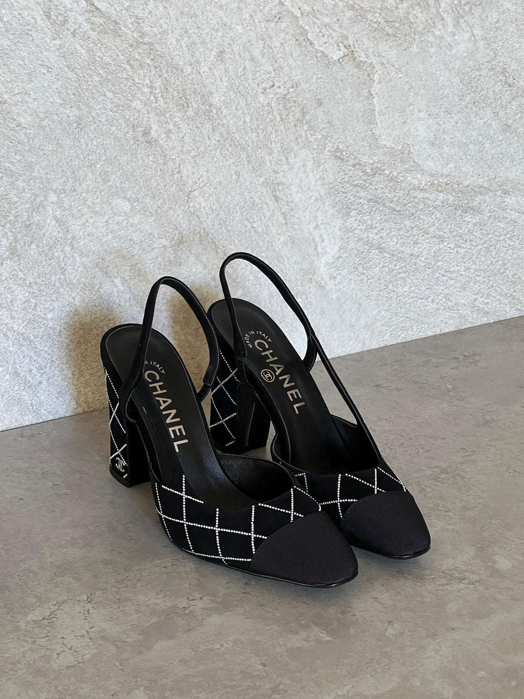 Chanel Slingback Heels