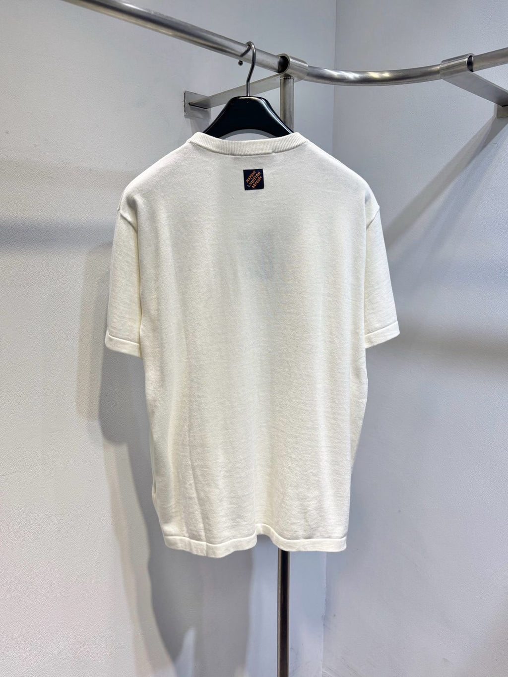 Louis Vuitton Short-Sleeved Signature Patch Crewneck