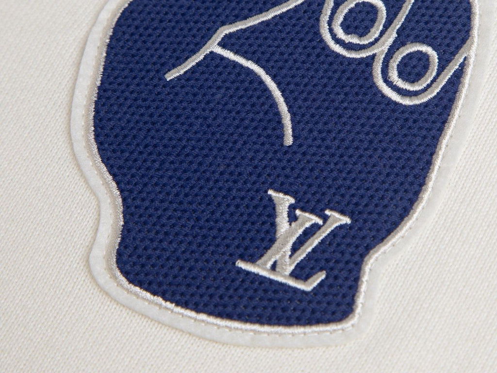 Louis Vuitton Short-Sleeved Signature Patch Crewneck